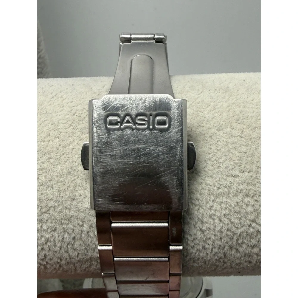 Casio W-219H New Battery Metal Band Mens Watch 47MM 6.75